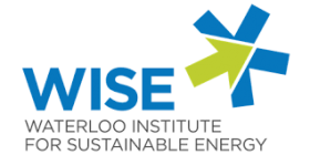 Waterloo Institute for Sustainable Energy logo